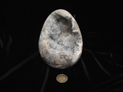 Large Celestite Egg-shaped Geode