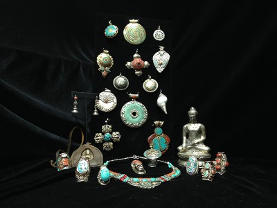 Traditional Tibetan Jewelry: Turquoise, Coral, Silver, Shell, Rings, Pendants, Bracelets, Earrings…