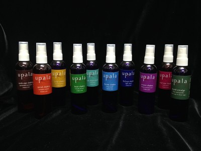 Upala Chakra Essential Oil Mists, Liquid Smudge & Yoga Mat Spray: Lovingly & locally made right here on Salt Spring Island!