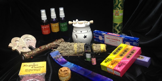 Incense, Sage and Essential Oils